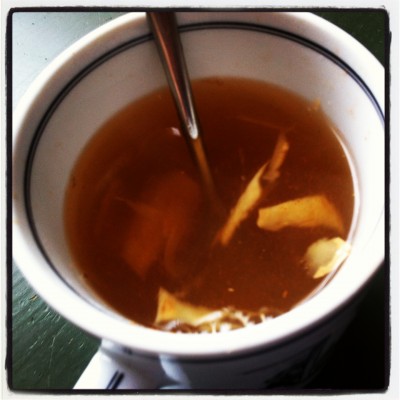 Ginger Honey Cayenne Pepper Tea